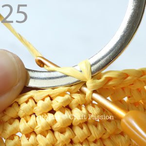 Midye Çanta Yapılışı - Resim 31