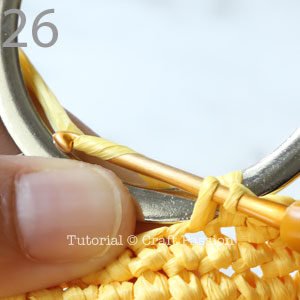 Midye Çanta Yapılışı - Resim 32