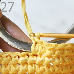 Midye Çanta Yapılışı - Resim 33
