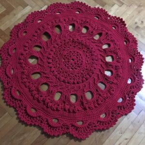 Yuvarlak Halı Paspas Modelleri - Resim 35