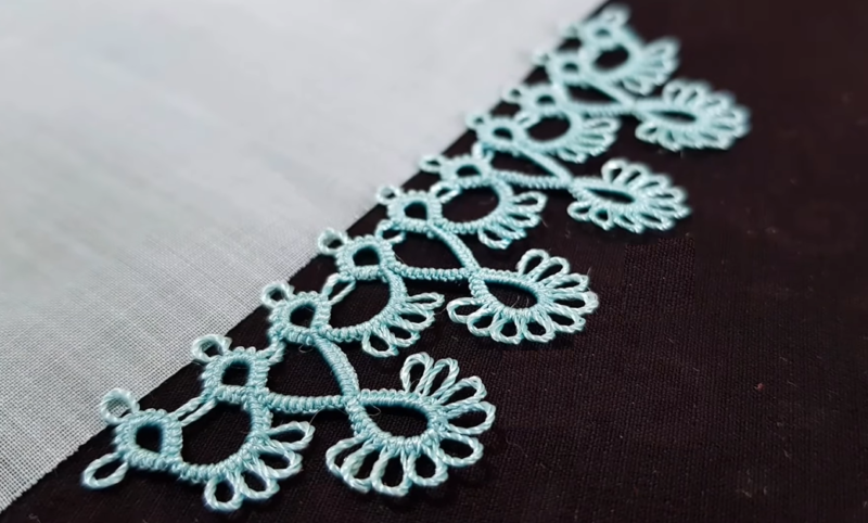 Tek Renk Mekik Oyaları Yapılışı 2