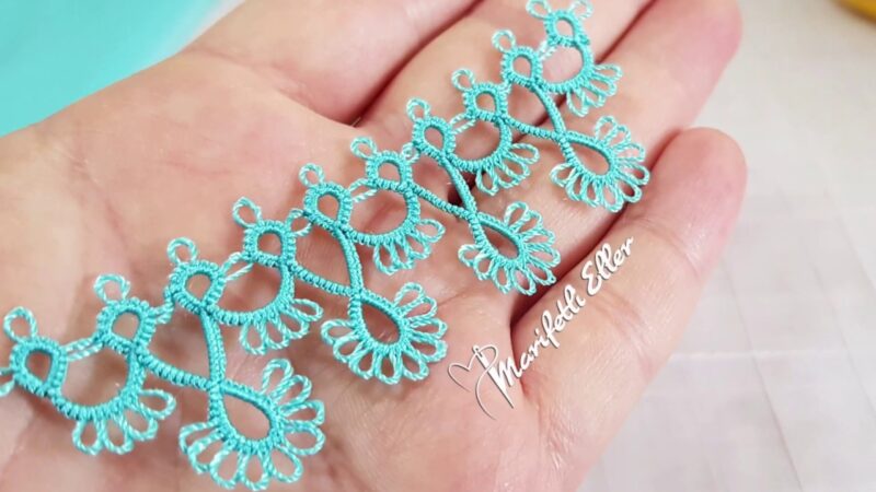 Tek Renk Mekik Oyaları Yapılışı 4