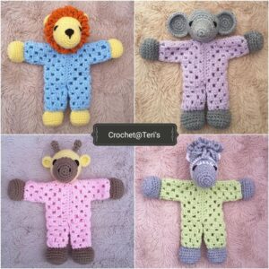 Altıgen Motiften Amigurumi - Resim 23