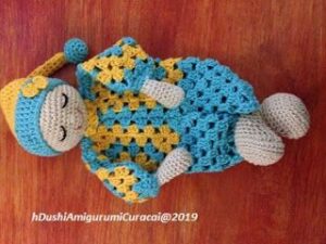 Altıgen Motiften Amigurumi - Resim 28