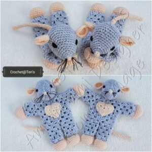 Altıgen Motiften Amigurumi - Resim 34