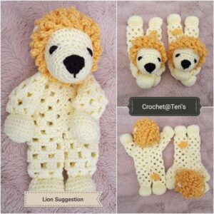 Altıgen Motiften Amigurumi - Resim 4