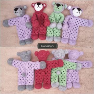 Altıgen Motiften Amigurumi - Resim 41