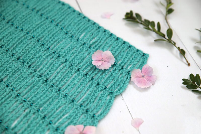 Boncuklu Gelin Şalı Yapılışı 8