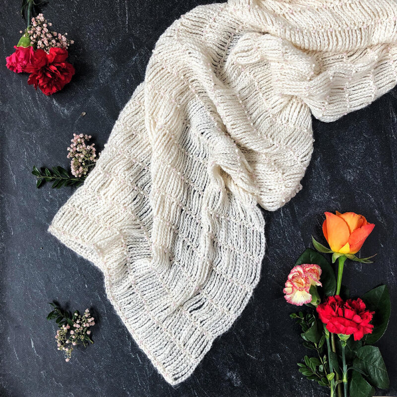 Boncuklu Gelin Şalı Yapılışı 10