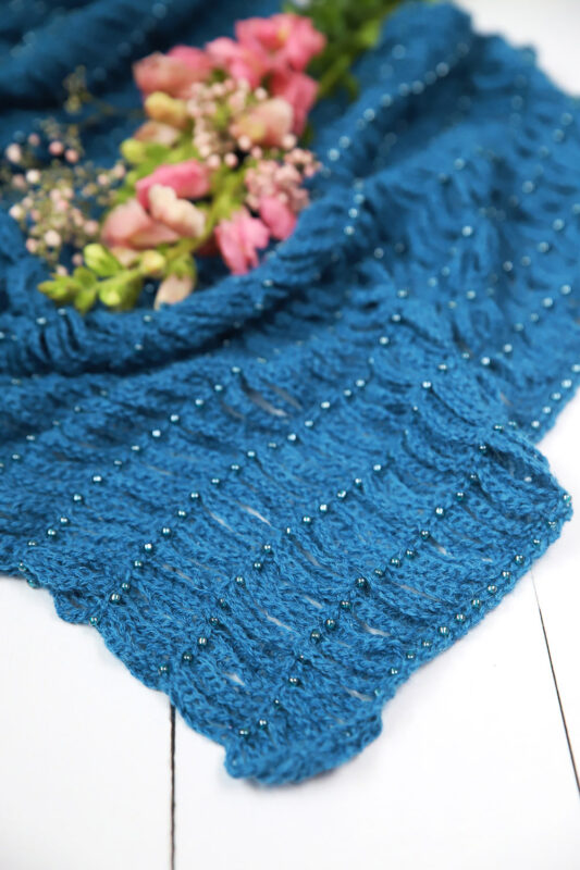 Boncuklu Gelin Şalı Yapılışı 3