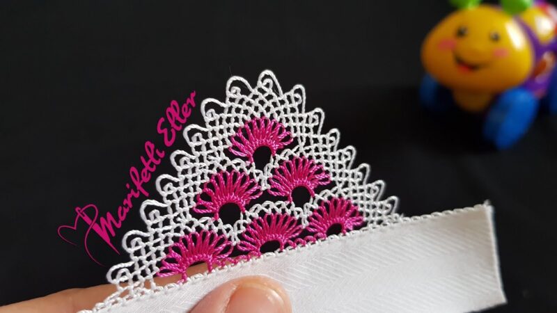 İğne Oyası Dağ Yapımı Örnekleri 2