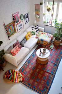Modern Oturma Odası Tasarımları Örnekleri - Resim 34