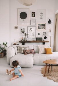 Modern Oturma Odası Tasarımları Örnekleri - Resim 45