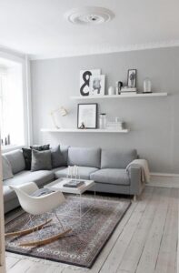 Modern Oturma Odası Tasarımları Örnekleri - Resim 75