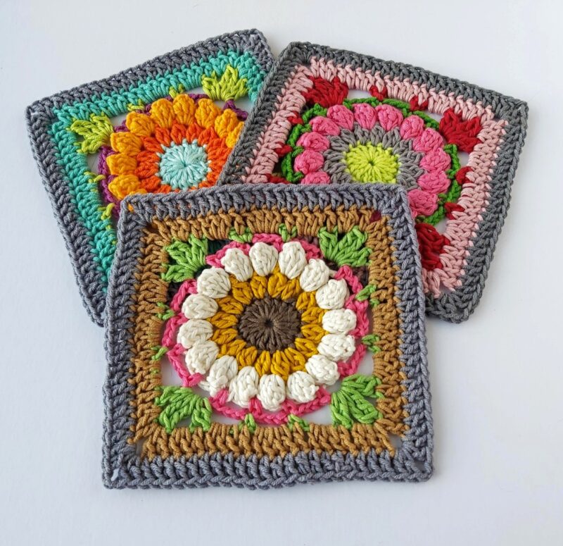 Popcorn Bebek Battaniyesi Yapımı 6 Popcorn Bebek Battaniyesi Yapımı 6