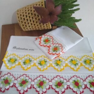Tığ İşi Mutfak Havlusu Örnekleri - Resim 1