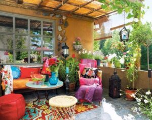 Boho Dekoru ve Örnek Fikirler - Resim 33