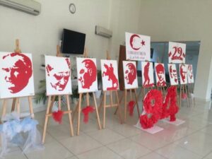 Cumhuriyet Bayramı 29 Ekim Pano Süsleme - Resim 12