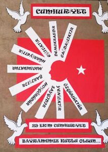 Cumhuriyet Bayramı 29 Ekim Pano Süsleme - Resim 14