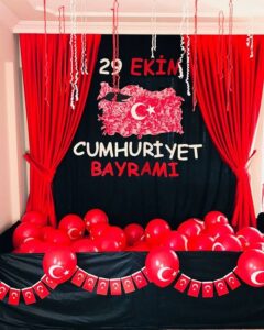 Cumhuriyet Bayramı 29 Ekim Pano Süsleme - Resim 1