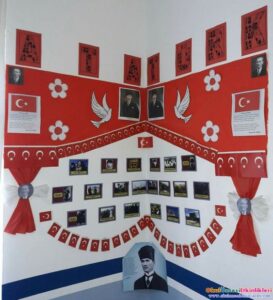 Cumhuriyet Bayramı 29 Ekim Pano Süsleme - Resim 27