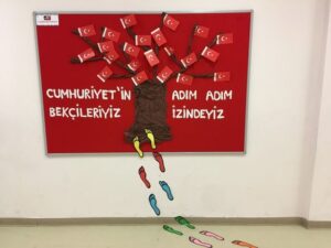 Cumhuriyet Bayramı 29 Ekim Pano Süsleme - Resim 28