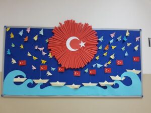 Cumhuriyet Bayramı 29 Ekim Pano Süsleme - Resim 8