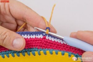 Tabanlı Wayuu Çanta Yapılışı - Resim 10