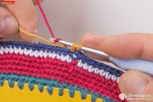 Tabanlı Wayuu Çanta Yapılışı - Resim 11