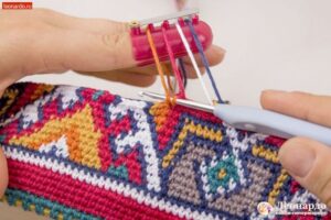 Tabanlı Wayuu Çanta Yapılışı - Resim 15