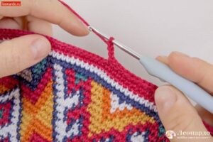Tabanlı Wayuu Çanta Yapılışı - Resim 17