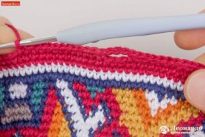 Tabanlı Wayuu Çanta Yapılışı - Resim 19