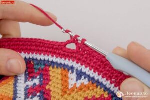 Tabanlı Wayuu Çanta Yapılışı - Resim 20