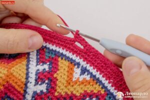 Tabanlı Wayuu Çanta Yapılışı - Resim 21