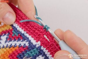 Tabanlı Wayuu Çanta Yapılışı - Resim 22