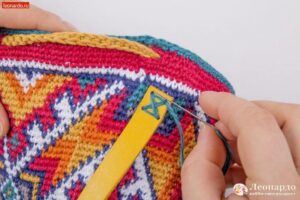 Tabanlı Wayuu Çanta Yapılışı - Resim 28