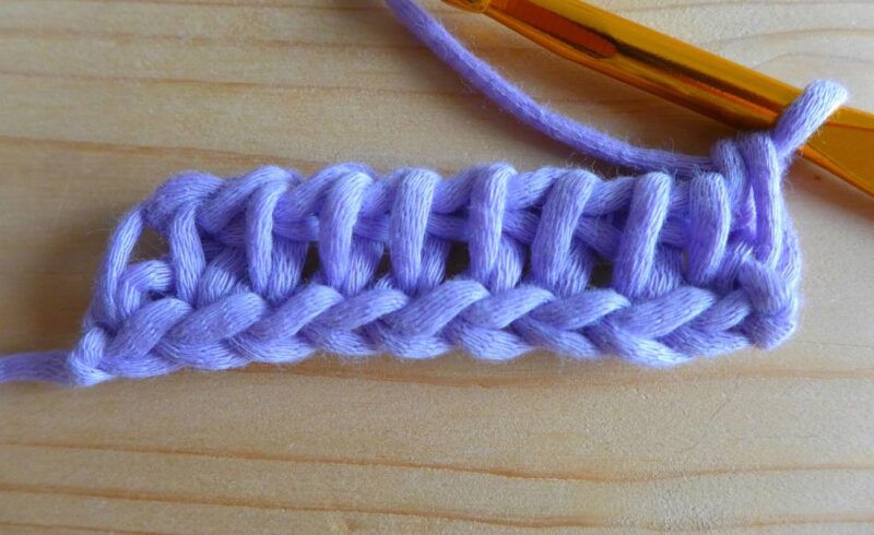 Tunus İşi Lif Nasıl Örülür? 4