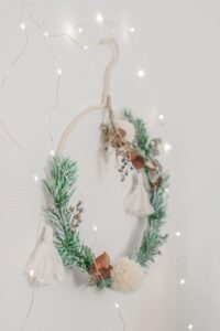 Yılbaşı Noel Çelenkleri ve Yapılışı 11