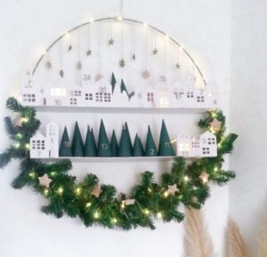 Yılbaşı Noel Çelenkleri ve Yapılışı 17