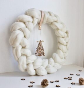 Yılbaşı Noel Çelenkleri ve Yapılışı 47