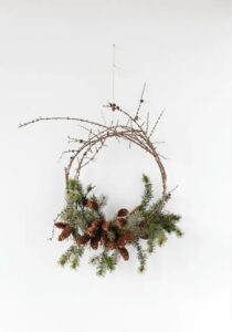 Yılbaşı Noel Çelenkleri ve Yapılışı 57