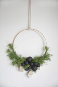 Yılbaşı Noel Çelenkleri ve Yapılışı 65