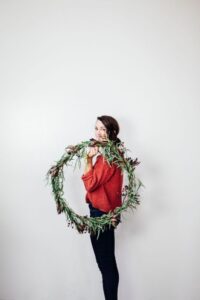 Yılbaşı Noel Çelenkleri ve Yapılışı 74