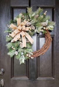 Yılbaşı Noel Çelenkleri ve Yapılışı 74