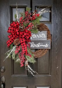 Yılbaşı Noel Çelenkleri ve Yapılışı 75