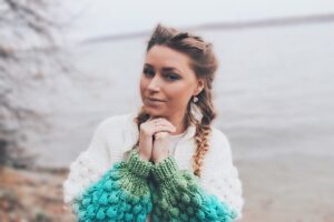 Degrade Ahududu Hırka Yapılışı - Resim 25
