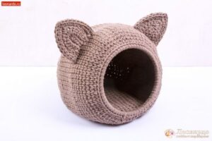 Örgü Kedi Evi Modelleri ve Yapılışı - Resim 9