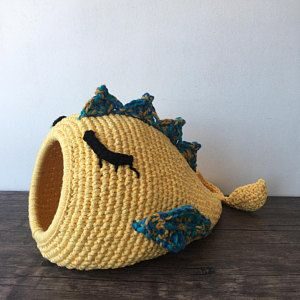 Örgü Kedi Evi Modelleri ve Yapılışı - Resim 25