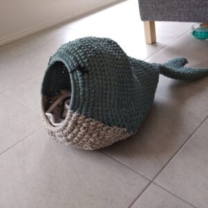 Örgü Kedi Evi Modelleri ve Yapılışı - Resim 39