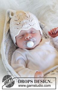 Bağcıklı Bebek Şapka Modelleri - Resim 32
